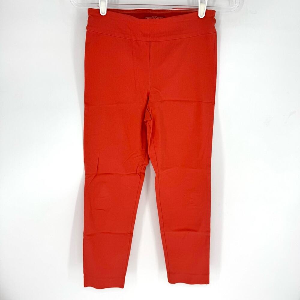 Krazy Larry Pull-On Ankle Pants Tangerine Size 6